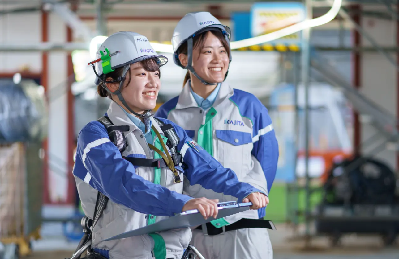 1年間の新入社員研修で、若手社員が着実に成長できる環境。