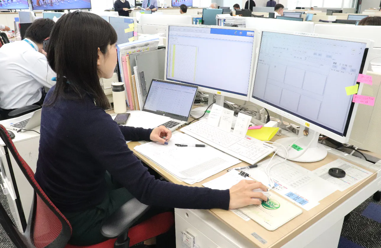 「社会に役立てていることを実感」総務部　2022年入職