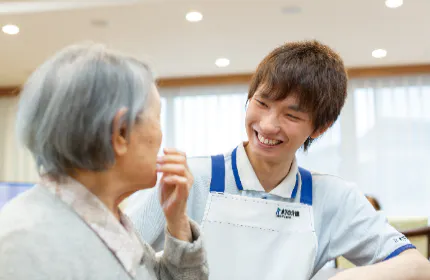 木下の介護は職員の「幸せ」も目指します。