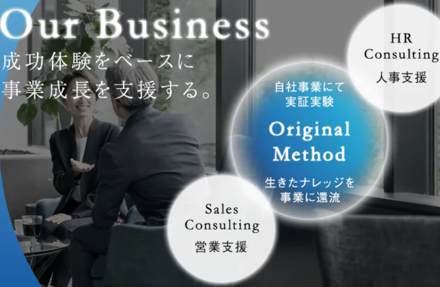 活躍の場は実践型コンサルティングで培った独自メソッドによる、お客様のビジネス支援。