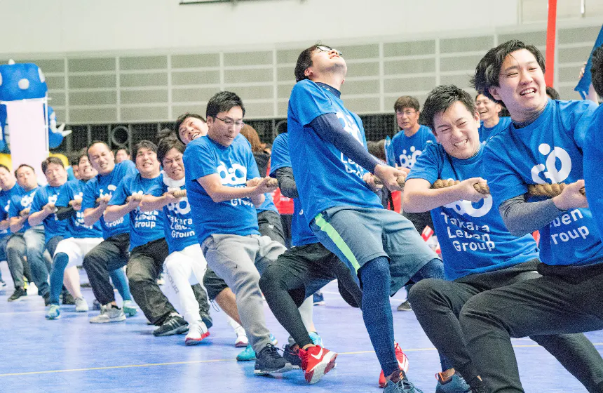 ■社内イベント:全グループ会社が参加する大運動会「スポーツフェスティバル」