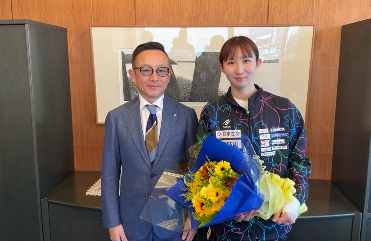 挑戦する力で未来を創る!早田ひな選手とともに