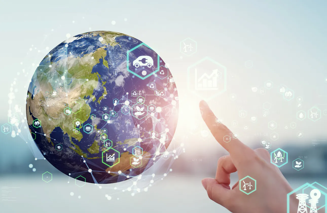 Global Network　広いグローバルネットワーク