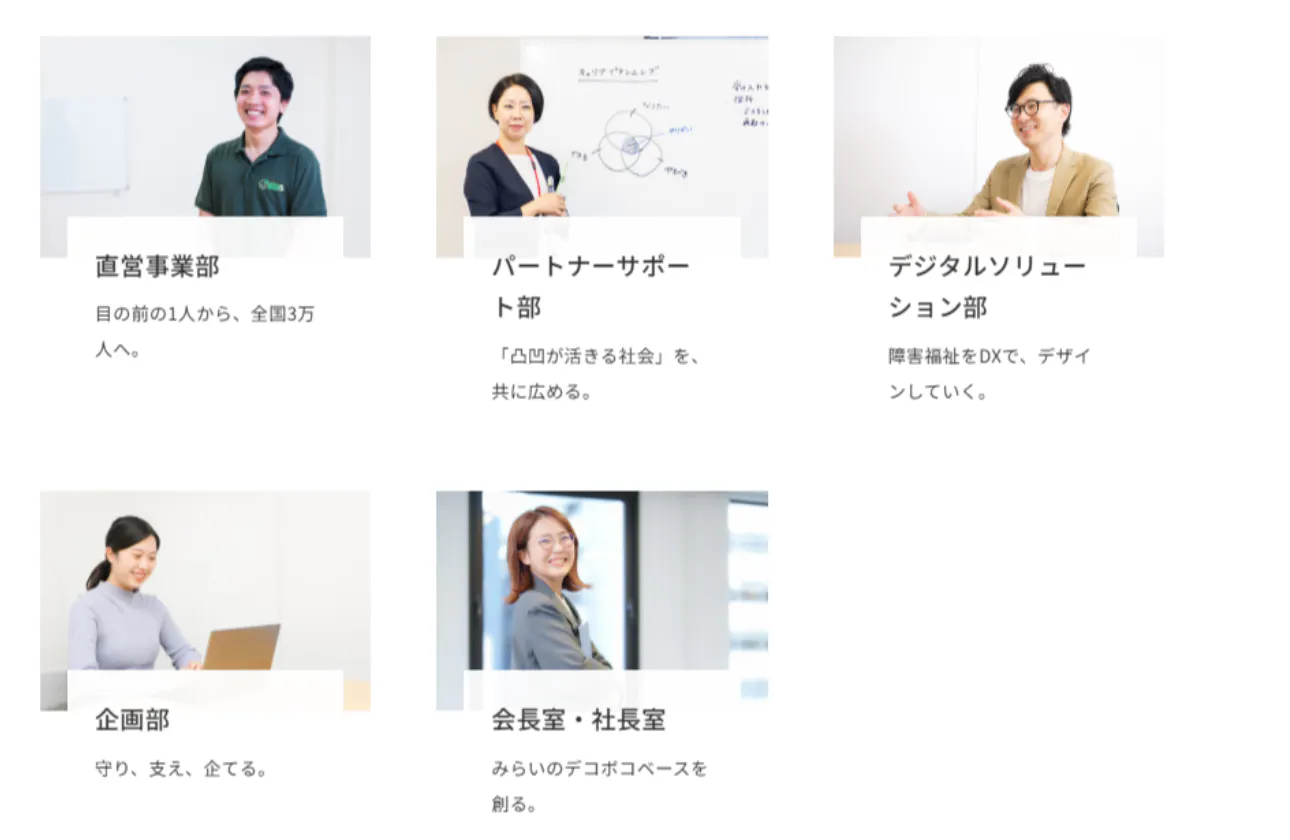 「凸凹が活きる社会」に向けて、私たちは何をしているのか？