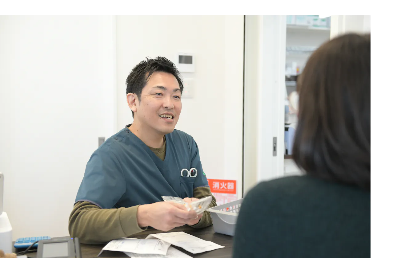 在宅医療に強いのも健やか薬局の強みです