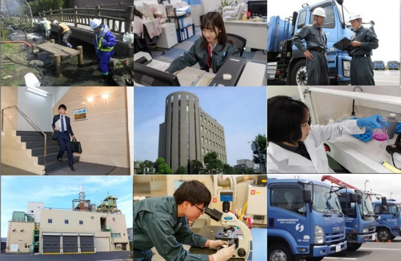 営業職・施工管理職・プラント管理職の中から興味のある職種を選択してください!