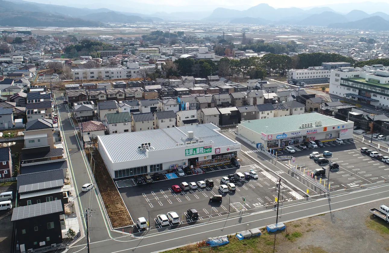 【エンブルタウン函南】96区画の大規模分譲地開発×商業施設誘致
