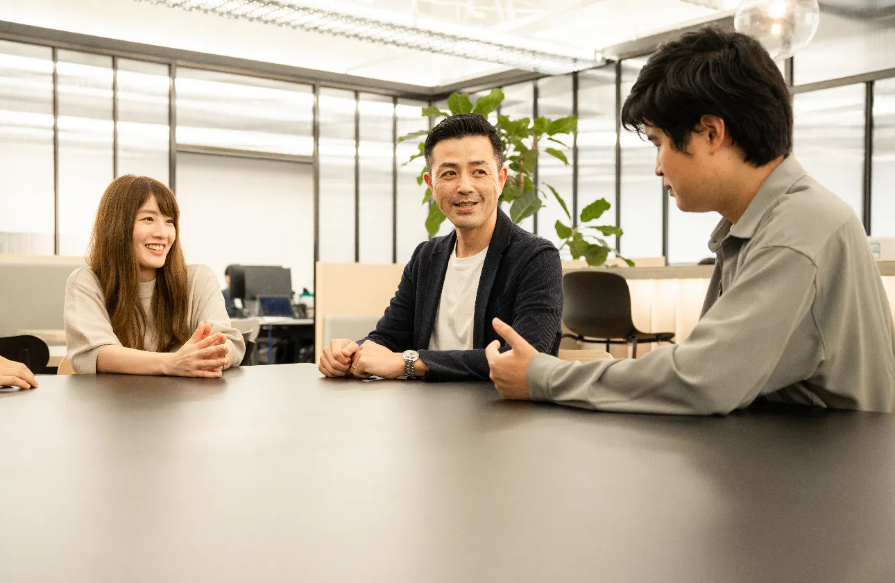 社長にも直接話ができる距離感が特徴!ボトムアップで意見を出せる風土があります