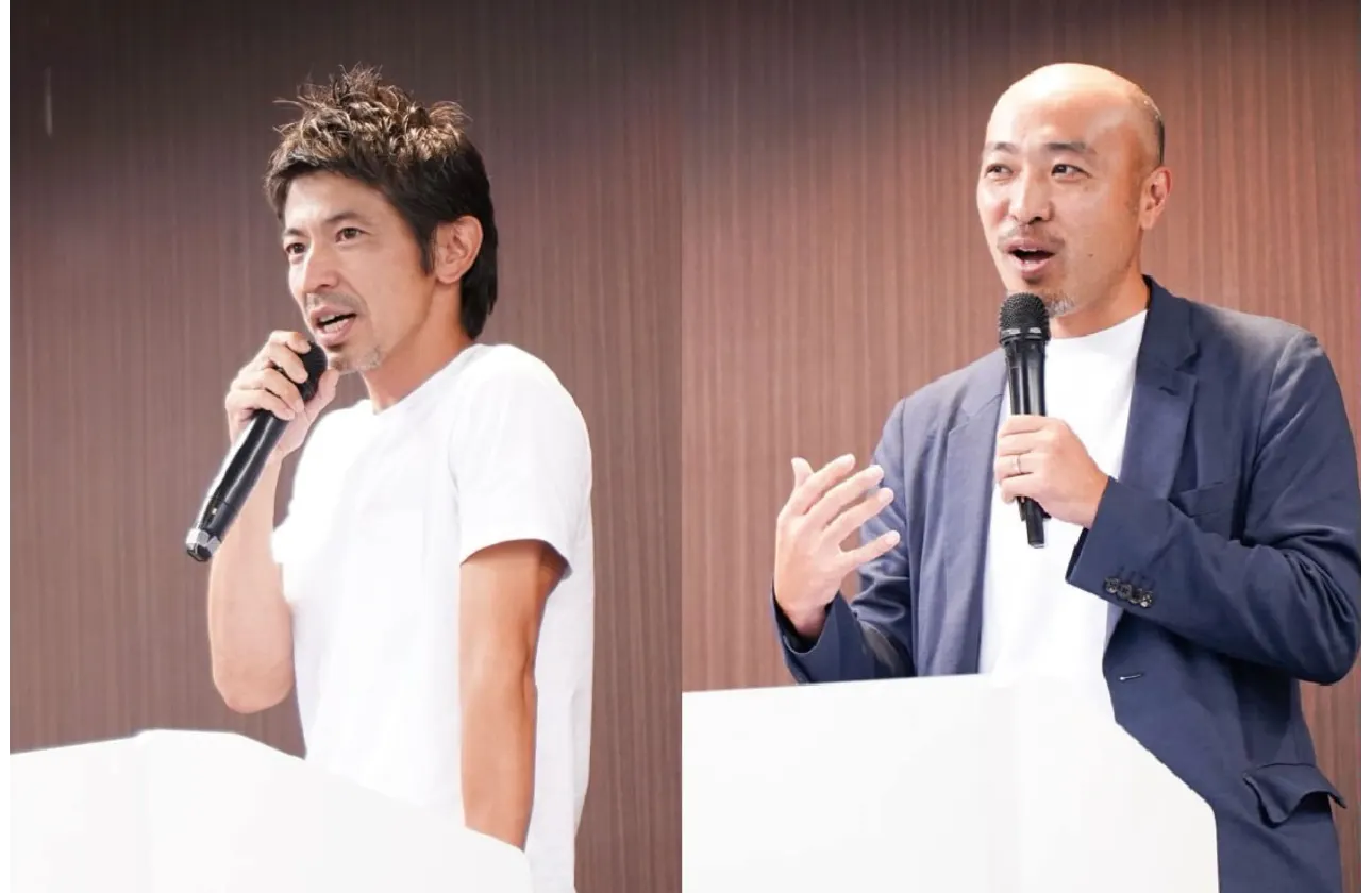 【珍しいダブル代表制の秘密!】弊社は完全イーブンのダブル代表制で、その秘訣をお話しします!(左:後藤、右:中村)