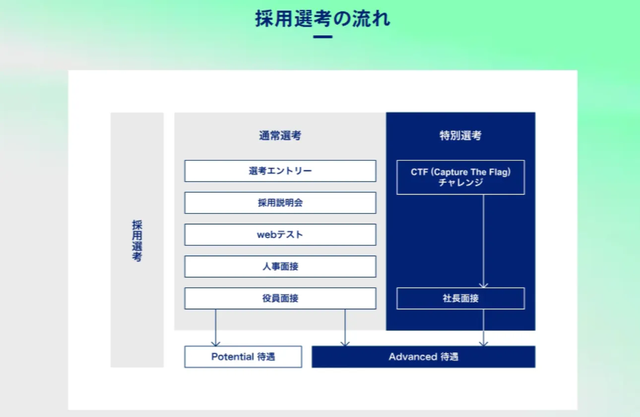 選考フロー(募集要項)