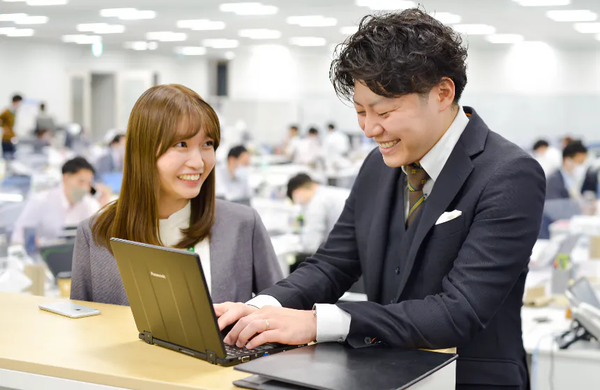 「自分の可能性を信じて挑戦する人を支える会社」であり続ける。