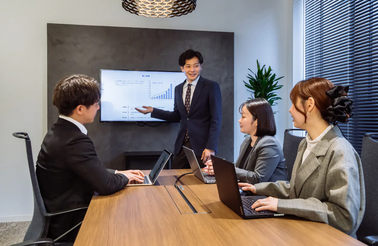 挑戦が“特別ではない”会社