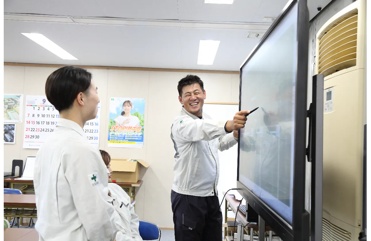 柄谷工務店の研修制度