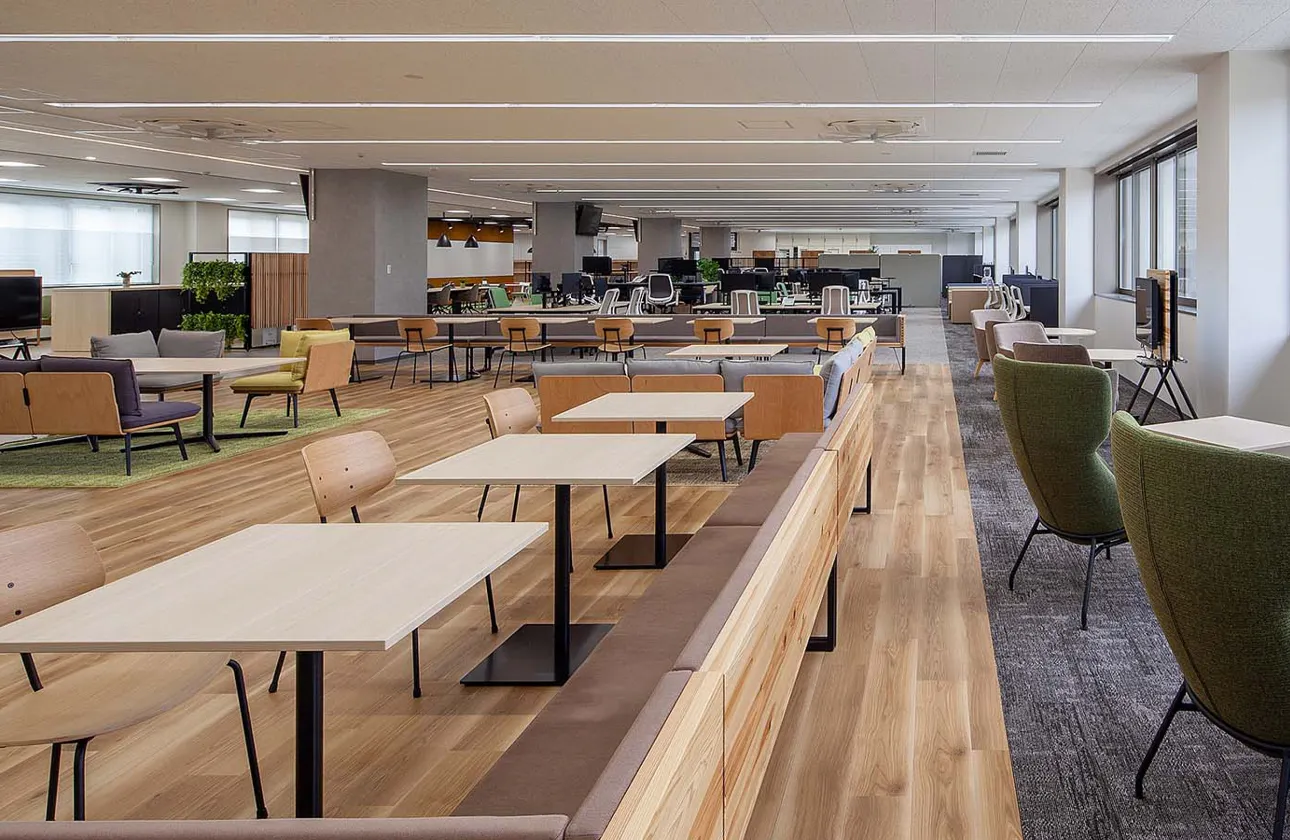 社員が働きやすい環境を作りたい(写真:2023年に増設した研究所)