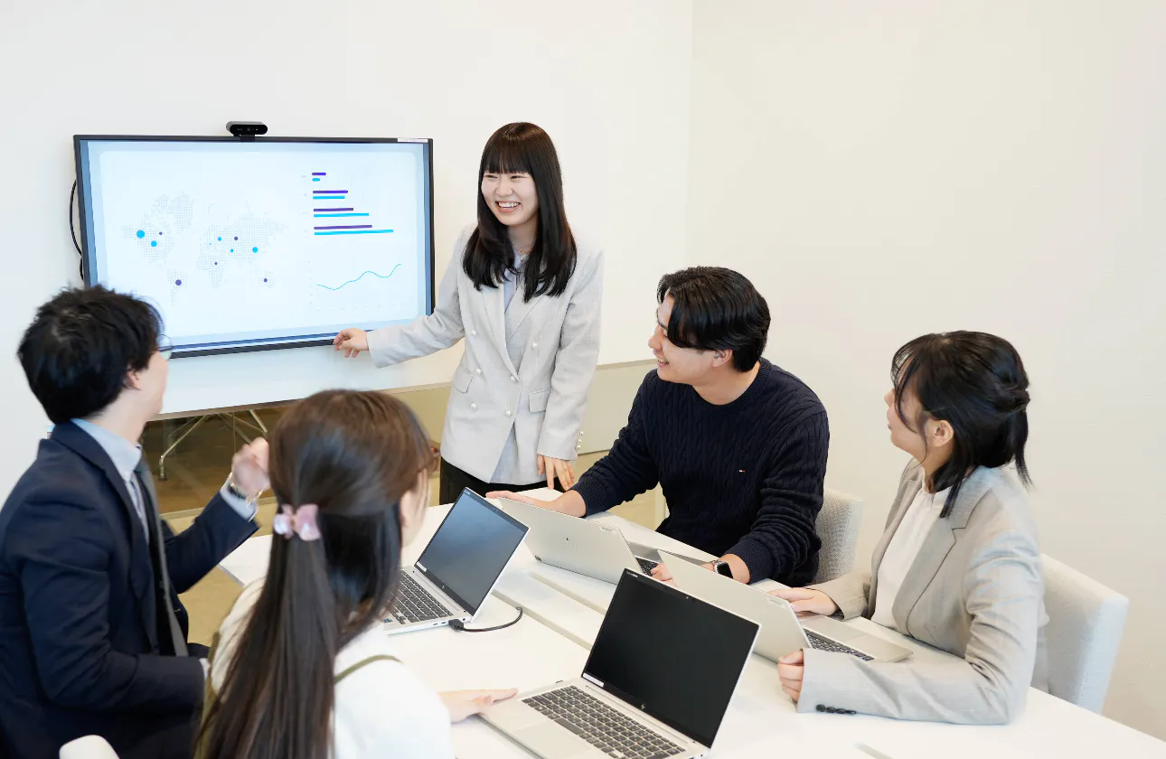 社員の成長を支え、そして社員同士が成長し合える環境