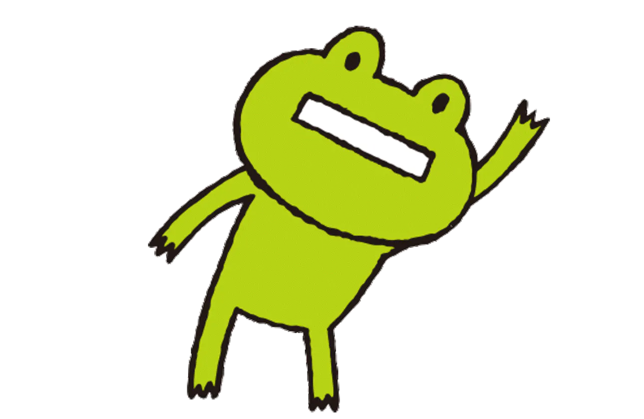 公式キャラクター「ツカエルさん」