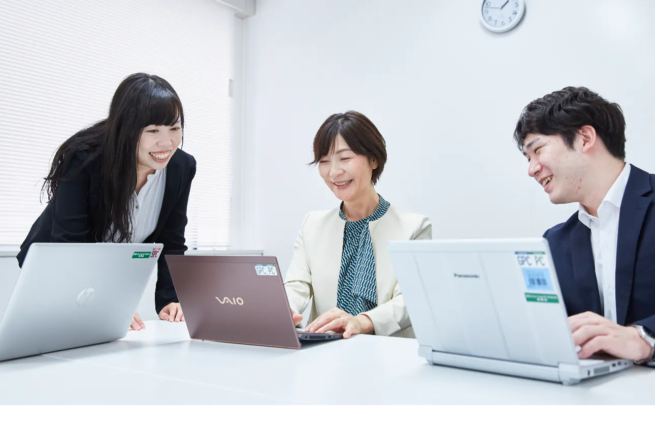 チーム内のコミュニケーションが活発!