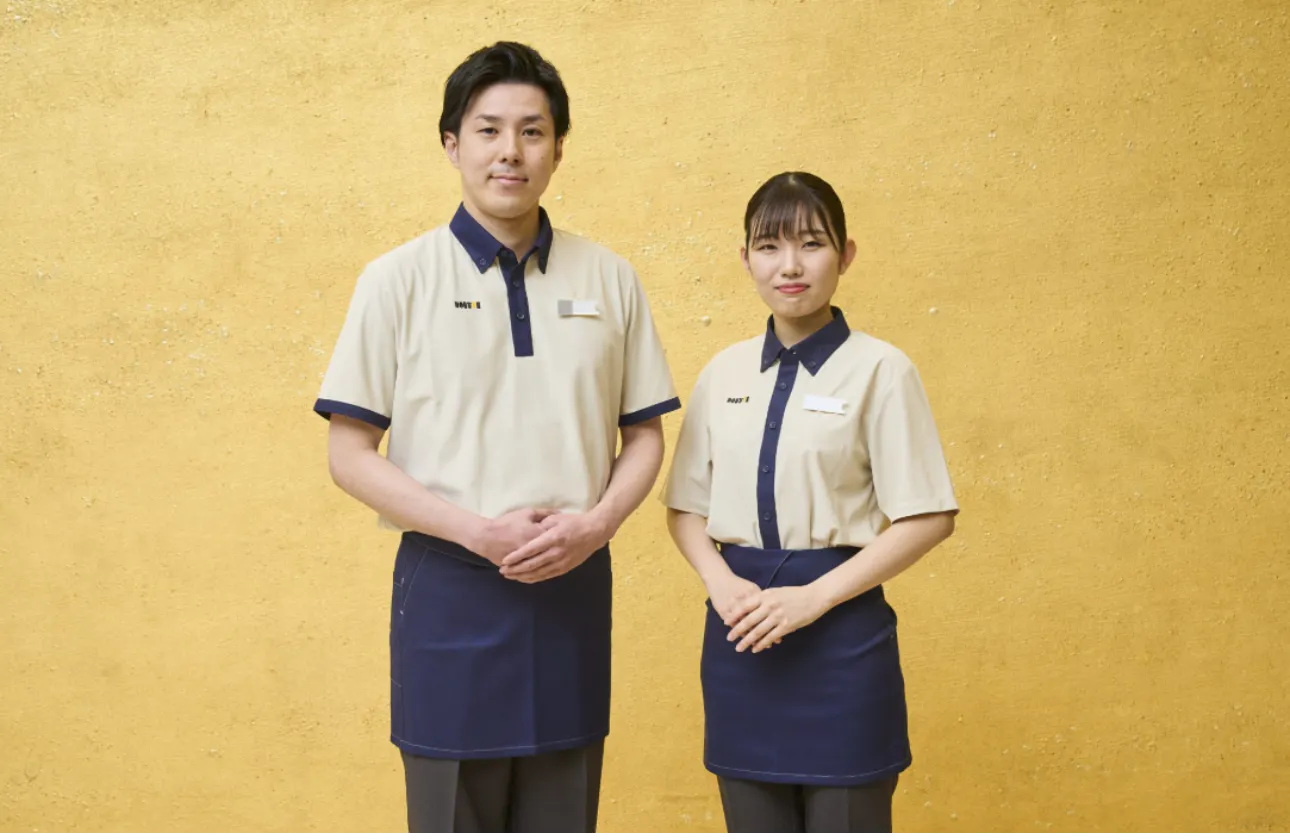 【ユニフォーム事業|事例紹介】ドトールコーヒーショップの新ユニフォームを製作