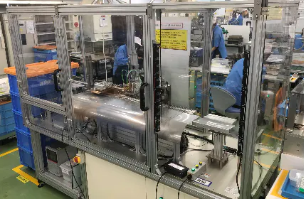 サーミスタを作る製造装置も社内で内製