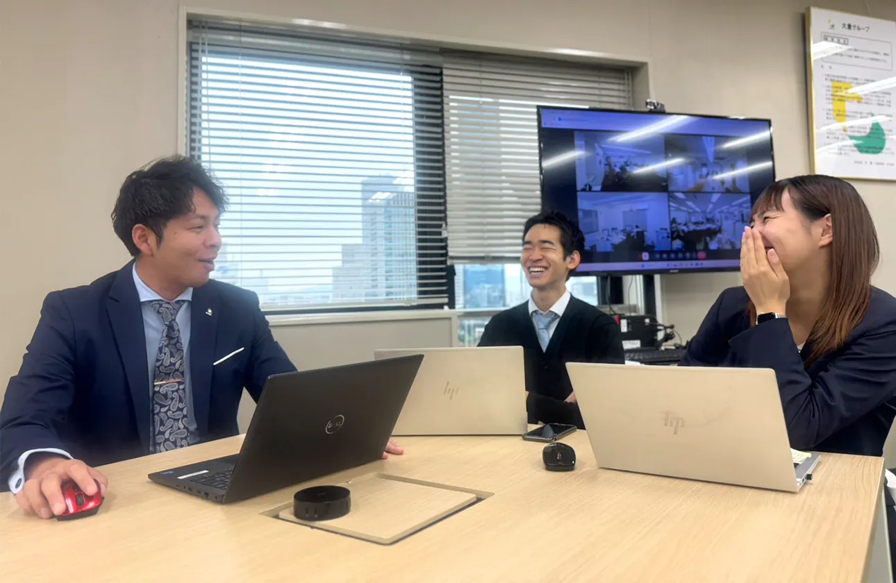 チームで支え合いながら、お客さまと長く関われる