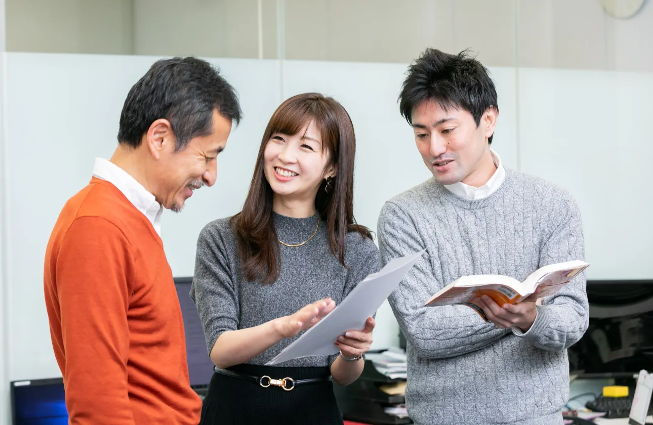 <社員が一生働ける環境を作る>