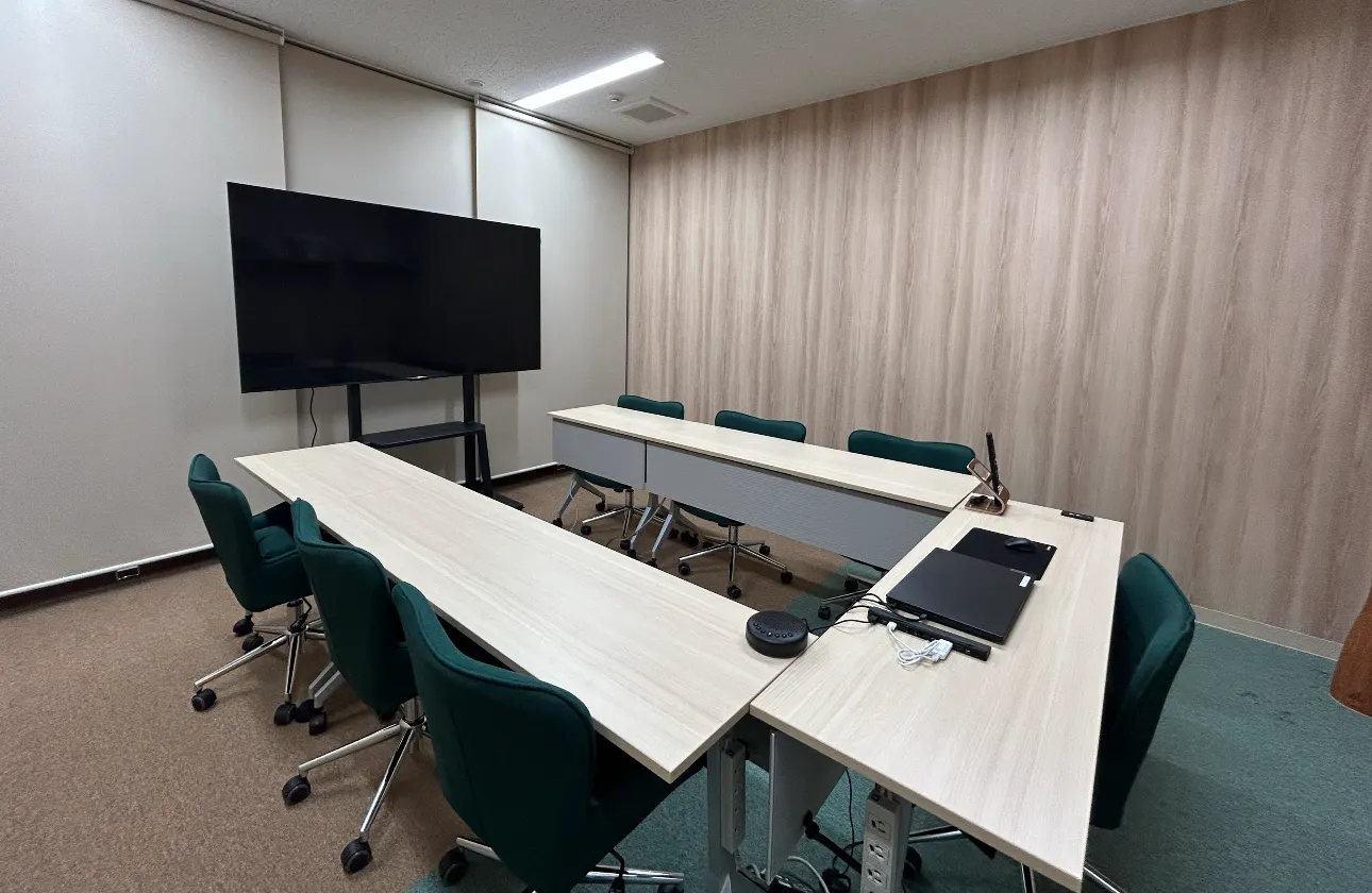 研修センターのある豊田支店は1年前に移転したばかり!きれいなセンターで学習ができます。
