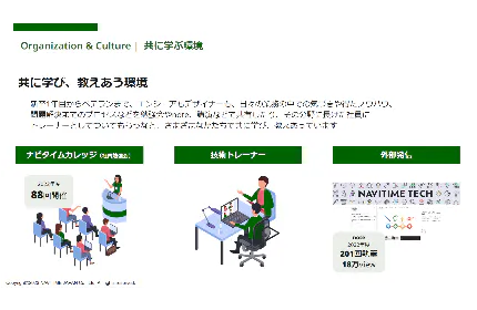 共に学び、教えあう環境
