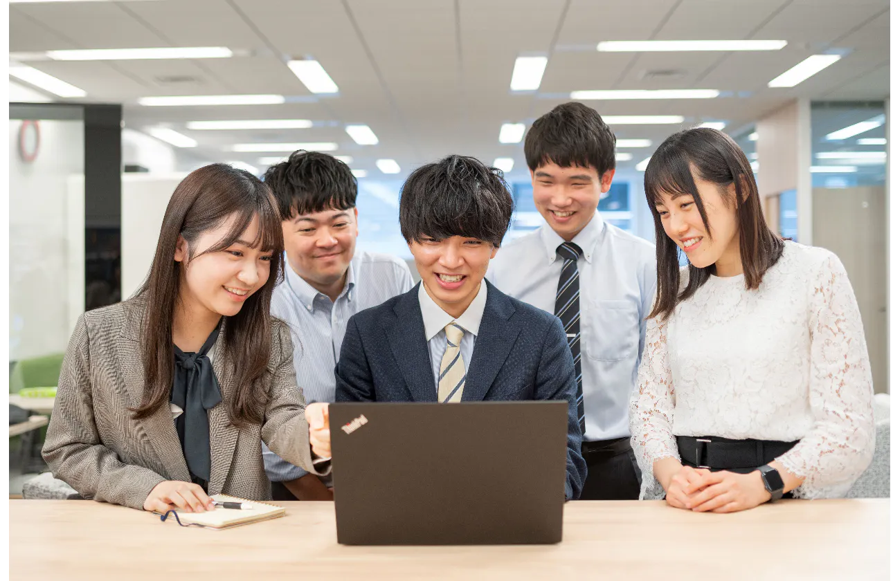 研修体制が整っているので、未経験の方でも安心して仕事に取り組むことができます