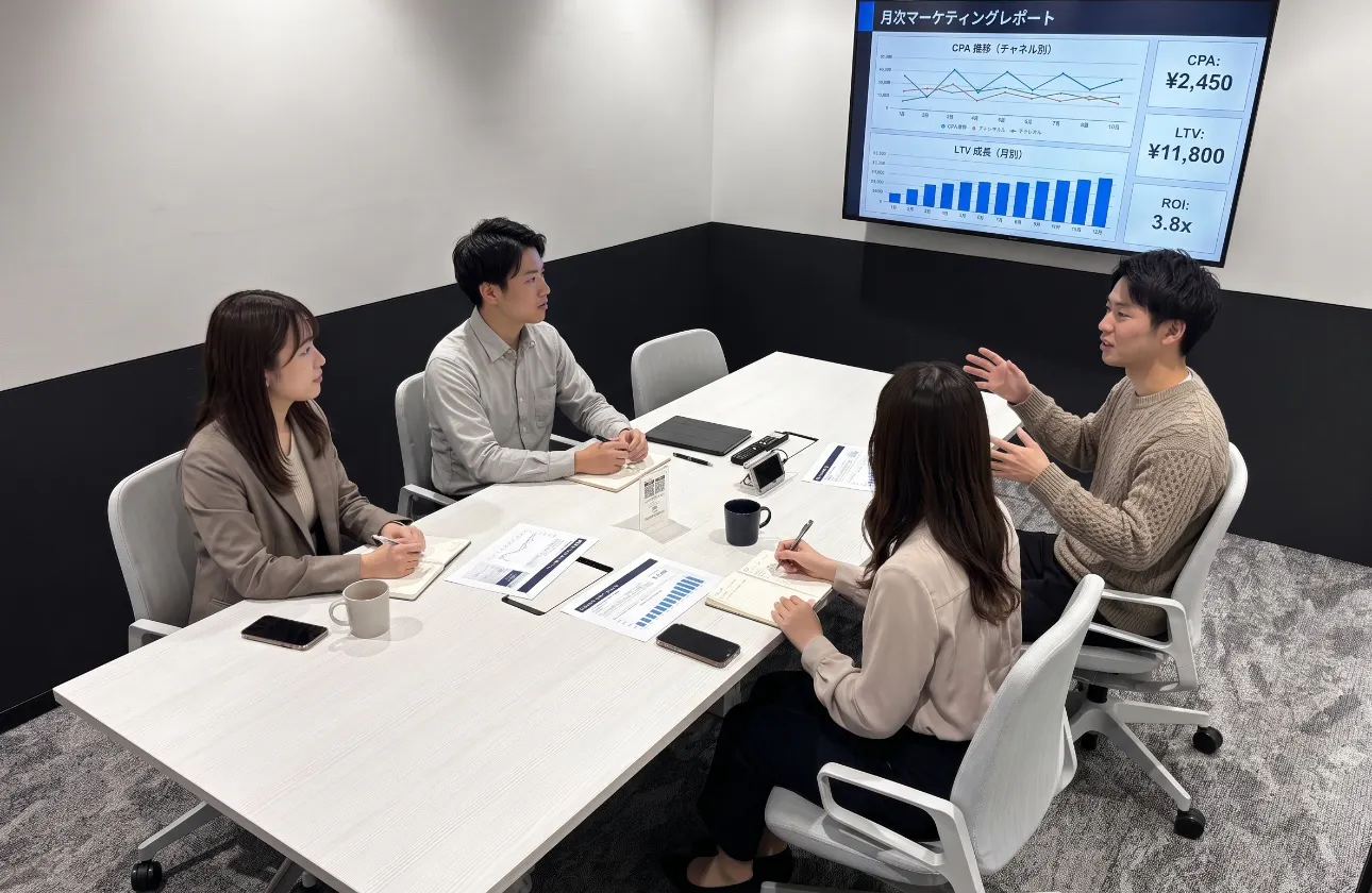 広告/マーケティング/クリエイティブのプロフェッショナルが揃う、オールインハウス組織
