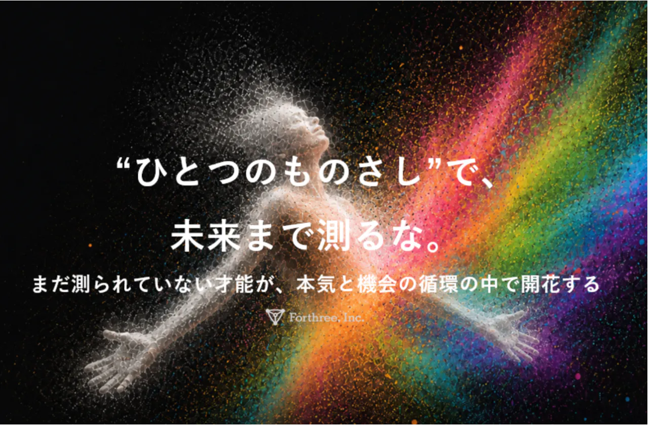 CONCEPT|“ひとつのものさし”で、未来まで測るな。