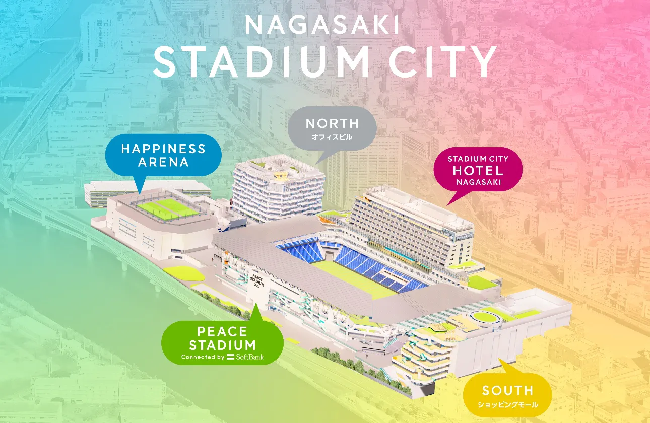 地域創生の未来型モデル——民間主導で誕生した「長崎スタジアムシティ」