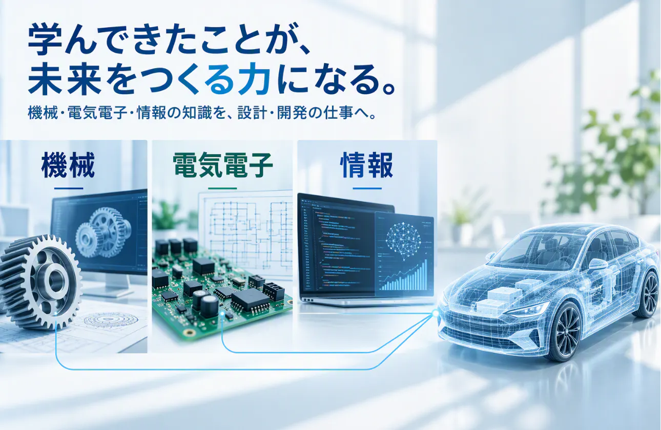 学びを活かせるフィールドが広い
