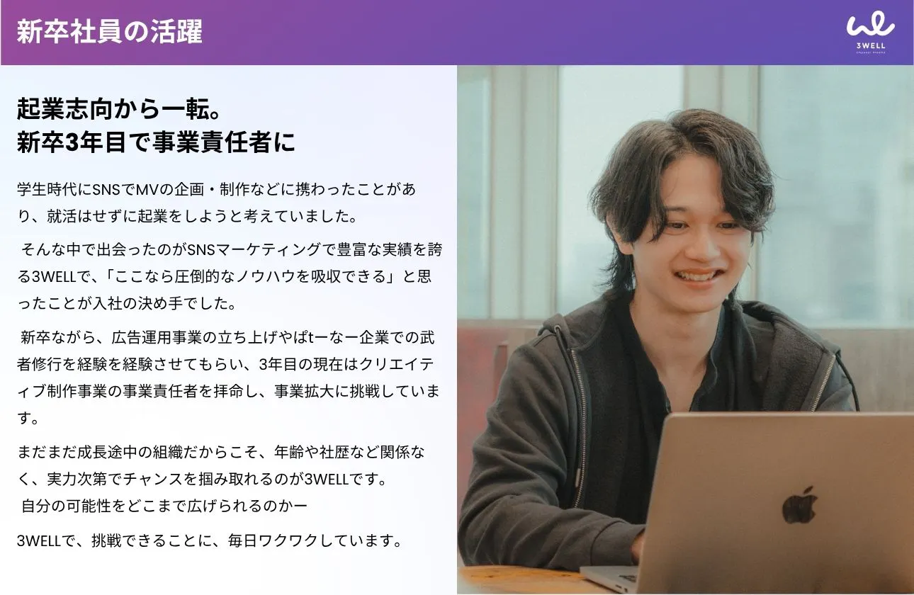 新卒社員の活躍