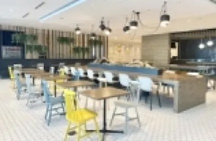 本社には無料でコーヒー等を楽しめるカフェエリアがあります。