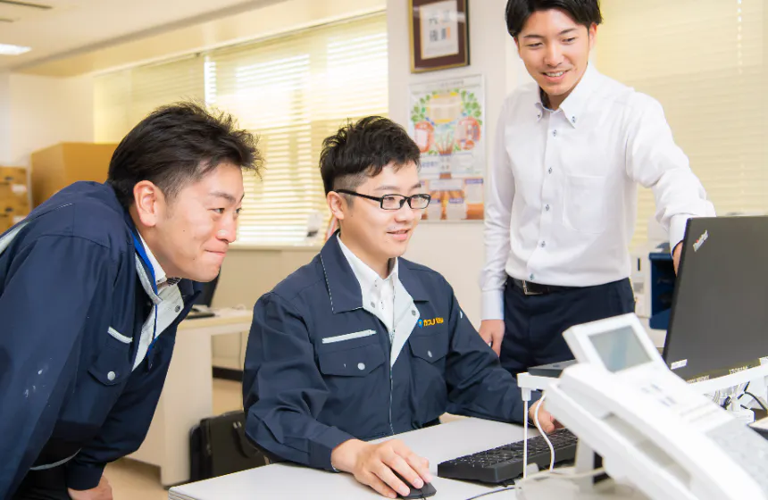 充実した社員教育でプロフェッショナルを育成