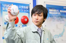 火災から人命や皆様の財産を守る仕事。大きな使命感を持って働いています。