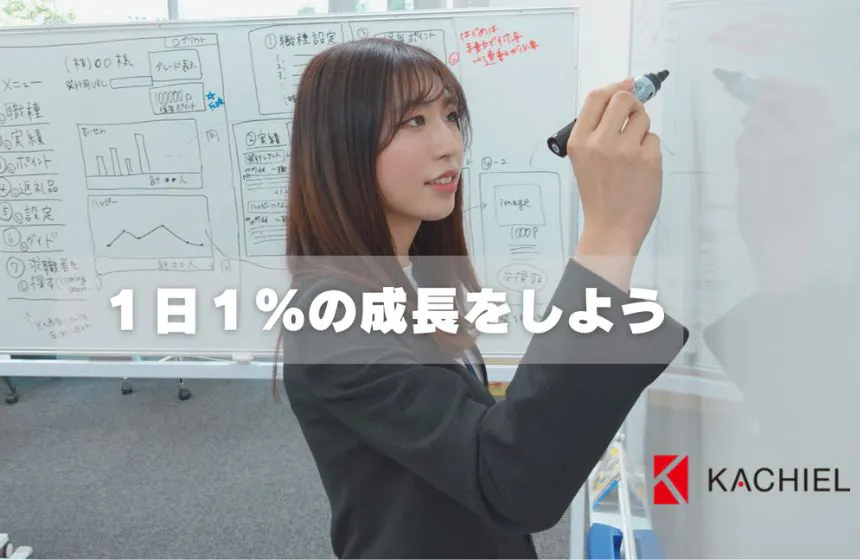 個人の成長＝チーム・会社の成長