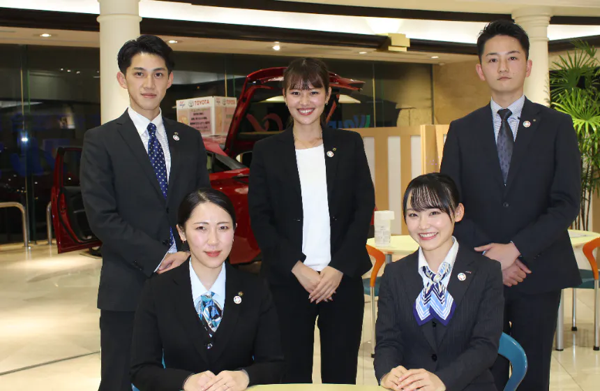 真ん中に、人が、います。