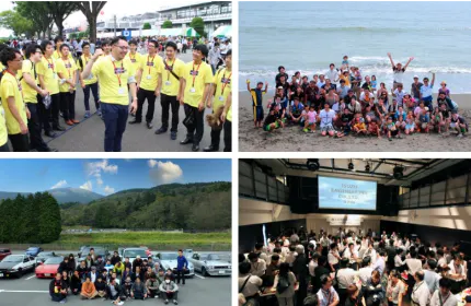 OFFタイムには社内イベントでは社員が知恵を絞り楽しいイベントを企画・実行、サークル活動では気の合う仲間が集まり多様な活動を実施しています。