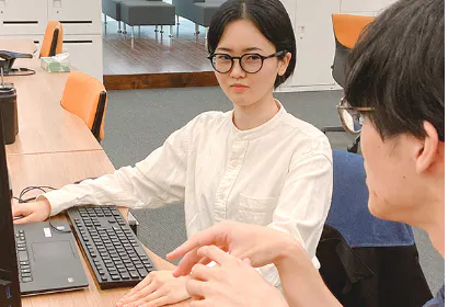 新しい提案や挑戦を歓迎する自由闊達な社風です