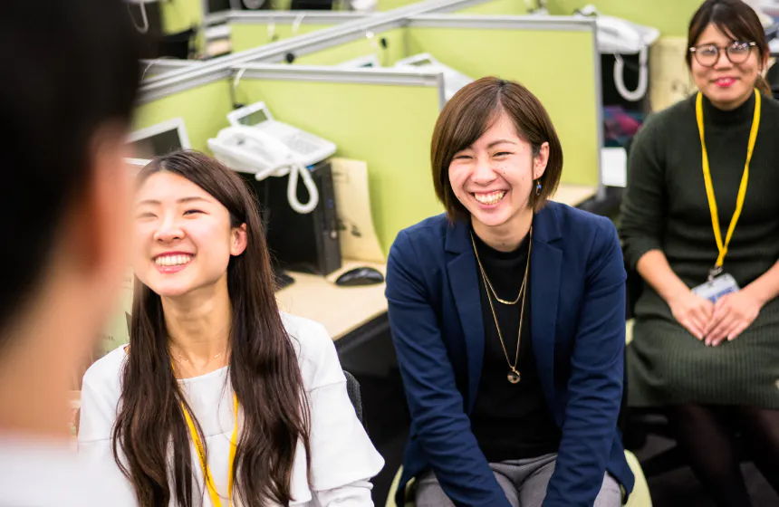 個人ではなく「チーム制」です!