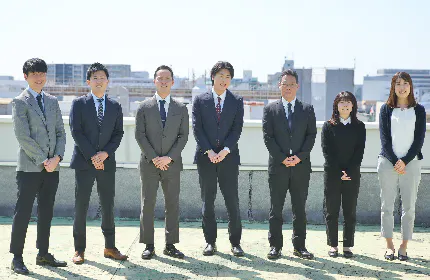 先輩社員がきっちりと指導いたします。