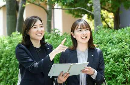 20代で責任者、新入社員の8割が役職についています。