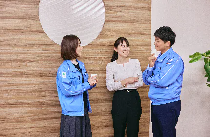 ライフワークバランスを整え、社員の幸せを追求しています。