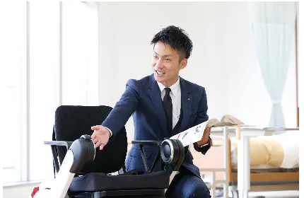 お客様と長いお付き合いで信頼関係を築きます！