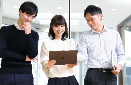 上司との距離も近い、風通しの良い会社です！
