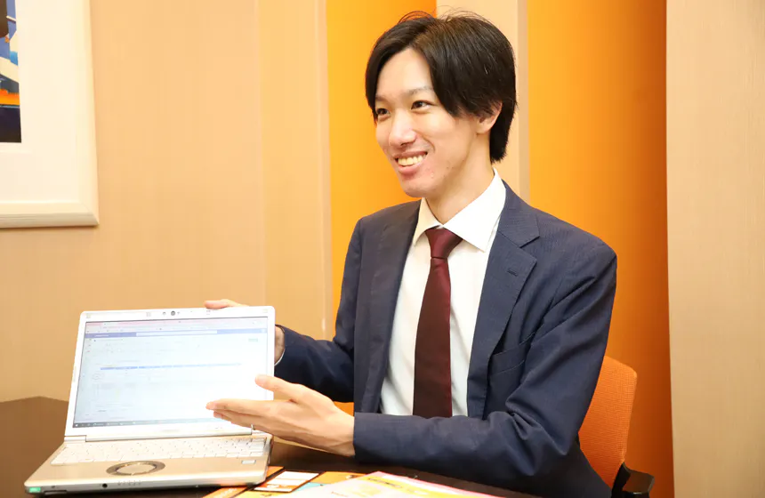 営業によって提供する価値が変わる。「自分だから」と思える仕事です。