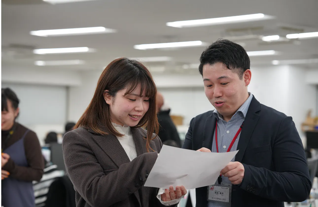 【キャリアサポート体制】早い段階からチャレンジして活躍できる