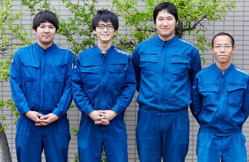 会社のモットーは『誠実』