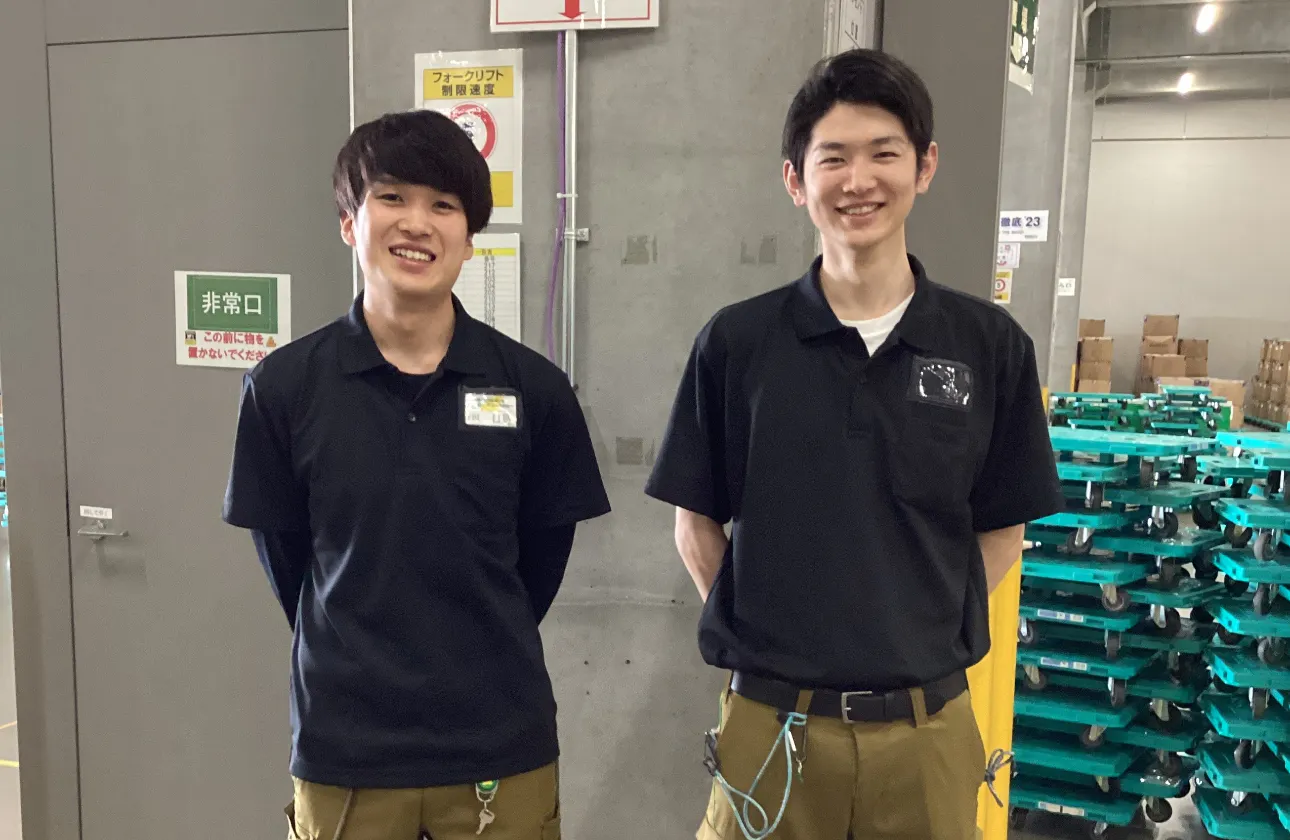 当社の社員はアパレルが好きな人、物流業界の一員として社会貢献したい人など…さまざまな人がいます!